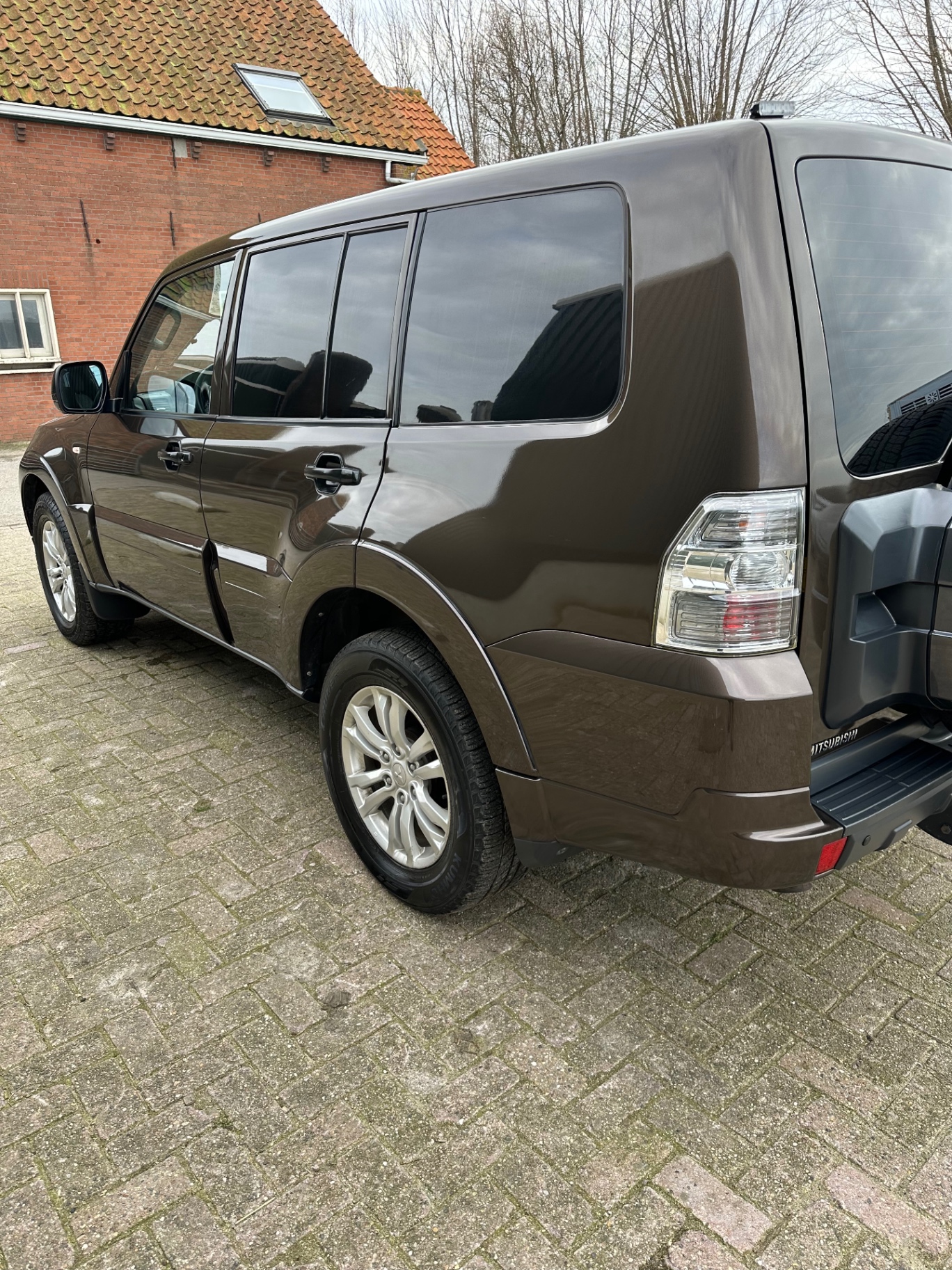 Mitsubishi Pajero — Gepolijst